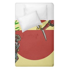 Meme Samurai Artwork Japaneses Duvet Cover Double Side (single Size) by Cendanart