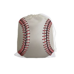 Baseball Drawstring Pouch (large) by Ket1n9