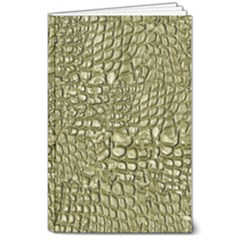 Aligator Skin 8  X 10  Softcover Notebook by Ket1n9