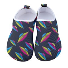 Alien Patterns Vector Graphic Women s Sock-style Water Shoes by Ket1n9