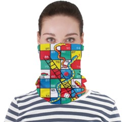 Snakes And Ladders Face Seamless Bandana (adult) by Ket1n9
