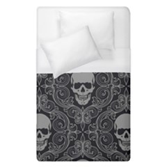Dark Horror Skulls Pattern Duvet Cover (single Size) by Ket1n9