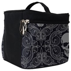 Dark Horror Skulls Pattern Make Up Travel Bag (big) by Ket1n9