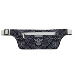 Dark Horror Skulls Pattern Active Waist Bag by Ket1n9