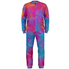 Abstract Fantastic Ractal Gradient Onepiece Jumpsuit (men) by Ket1n9