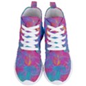 Abstract Fantastic Ractal Gradient Women s Lightweight High Top Sneakers View1