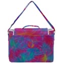 Abstract Fantastic Ractal Gradient Box Up Messenger Bag View3