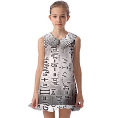 Science Formulas Kids  Pilgrim Collar Ruffle Hem Dress