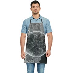 Space Universe Earth Rocket Kitchen Apron by Ket1n9