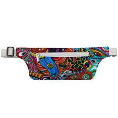 Art Color Dark Detail Monsters Psychedelic Active Waist Bag by Ket1n9