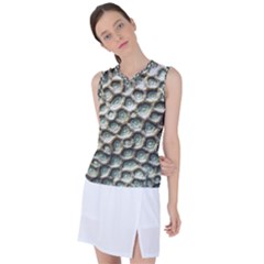 Ocean Pattern Women s Sleeveless Sports Top by Ket1n9