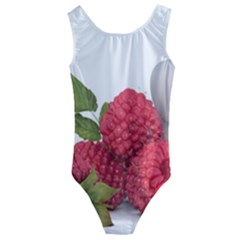 Fruit Healthy Vitamin Vegan Kids  Cut-out Back One Piece Swimsuit by Ket1n9