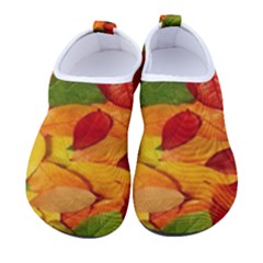 Leaves Texture Kids  Sock-style Water Shoes by Ket1n9