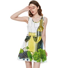 White Wine Red Wine The Bottle Inside Out Racerback Dress