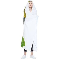 White Wine Red Wine The Bottle Wearable Blanket by Ket1n9