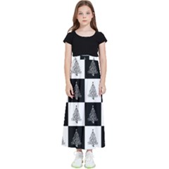 Christmas Tree Xmas Tree Kids  Flared Maxi Skirt by Ket1n9