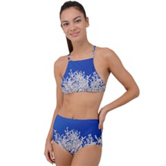 Crown Aesthetic Branches Hoarfrost Halter Tankini Set by Ket1n9