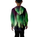 Aurora Borealis Northern Lights Kids  Hooded Windbreaker View2