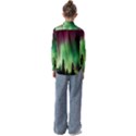 Aurora Borealis Northern Lights Kids  Long Sleeve Shirt View2