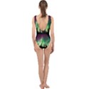 Aurora Borealis Northern Lights Center Cut Out Swimsuit View2