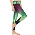 Aurora Borealis Northern Lights Lightweight Velour Classic Yoga Leggings View4