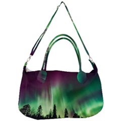 Aurora Borealis Northern Lights Removable Strap Handbag