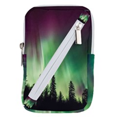 Aurora Borealis Northern Lights Belt Pouch Bag (Large)