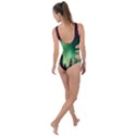 Aurora Borealis Northern Lights Side Cut Out Swimsuit View2