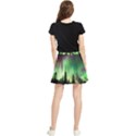 Aurora Borealis Northern Lights Waistband Skirt View2