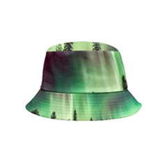 Aurora Borealis Northern Lights Inside Out Bucket Hat (Kids)