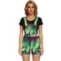 Aurora Borealis Northern Lights Short Overalls View1