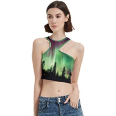 Aurora Borealis Northern Lights Cut Out Top