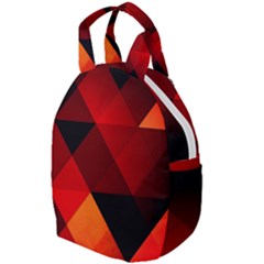 Abstract Triangle Wallpaper Travel Backpack by Ket1n9