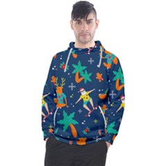 Colorful Funny Christmas Pattern Men s Pullover Hoodie by Ket1n9