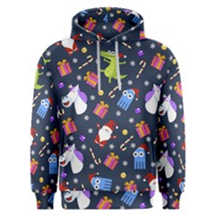 Colorful Funny Christmas Pattern Men s Overhead Hoodie by Ket1n9