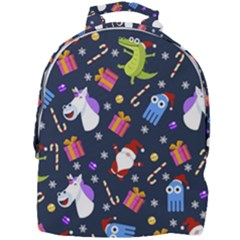 Colorful Funny Christmas Pattern Mini Full Print Backpack by Ket1n9