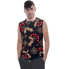 Dinosaur Colorful Funny Christmas Pattern Men s Regular Tank Top by Ket1n9