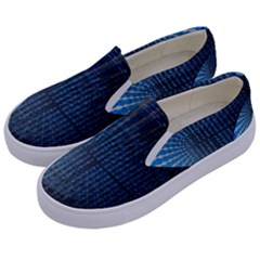 Data Computer Internet Online Kids  Canvas Slip Ons by Ket1n9