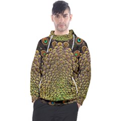 Peacock Feathers Wheel Plumage Men s Pullover Hoodie by Ket1n9