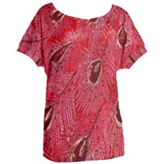 Red Peacock Floral Embroidered Long Qipao Traditional Chinese Cheongsam Mandarin Women s Oversized T-Shirt