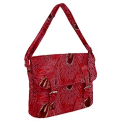 Red Peacock Floral Embroidered Long Qipao Traditional Chinese Cheongsam Mandarin Buckle Messenger Bag