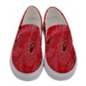 Red Peacock Floral Embroidered Long Qipao Traditional Chinese Cheongsam Mandarin Women s Canvas Slip Ons View1