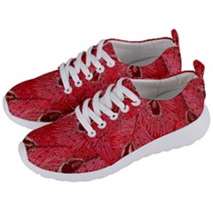 Red Peacock Floral Embroidered Long Qipao Traditional Chinese Cheongsam Mandarin Men s Lightweight Sports Shoes by Ket1n9