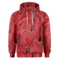 Red Peacock Floral Embroidered Long Qipao Traditional Chinese Cheongsam Mandarin Men s Overhead Hoodie