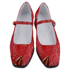 Red Peacock Floral Embroidered Long Qipao Traditional Chinese Cheongsam Mandarin Women s Mary Jane Shoes