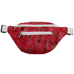 Red Peacock Floral Embroidered Long Qipao Traditional Chinese Cheongsam Mandarin Fanny Pack