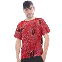 Red Peacock Floral Embroidered Long Qipao Traditional Chinese Cheongsam Mandarin Men s Sport Top