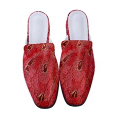 Red Peacock Floral Embroidered Long Qipao Traditional Chinese Cheongsam Mandarin Women s Classic Backless Heels