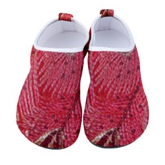 Red Peacock Floral Embroidered Long Qipao Traditional Chinese Cheongsam Mandarin Men s Sock-Style Water Shoes