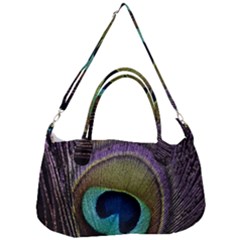 Peacock Feather Removable Strap Handbag by Ket1n9